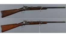 Two U.S. Springfield Trapdoor Carbines