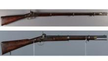 Two Enfield Percussion Rifles