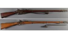 Two Martial Percussion Muskets