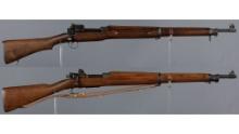 Two U.S. Bolt Action Military Rifles