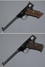 Two Colt Semi-Automatic Pistols