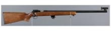 Winchester Model 52E Bolt Action Single Shot Target Rifle