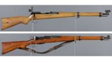 Two Swiss Bolt Action Rifles
