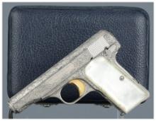 Belgian Browning Model 1955 Renaissance Semi-Automatic Pistol