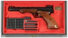 Belgian Browning Medalist Semi-Automatic Pistol with Case
