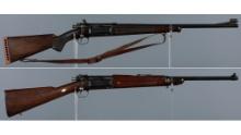 Two U.S. Springfield Krag-Jorgensen Model 1898 Rifles