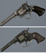 Two Antique Remington Percussion Revolvers