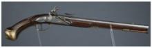 Early 18th Century Flintlock Holster Pistol by Antoine Canaple