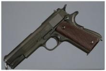 World War II U.S. Colt Model 1911A1 Pistol with Holster