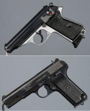 Two European Military Pattern Semi-Automatic Pistols
