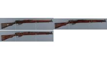 Two British SMLE Bolt Action Rifles