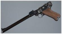 Upgraded K. Wyatt/Mauser "1940" Date .45 ACP Luger Target Pistol