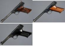 Three Colt .22 Semi-Automatic Pistols