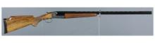 Engraved Renato Gamba Model 496 Single Barrel Trap Shotgun