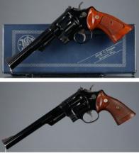 Two Smith & Wesson N Frame Double Action Revolvers