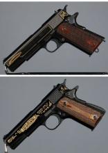 Two Gun Set of Browning Model 1911 100th Anniversary Pistols