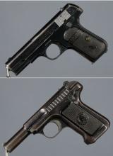 Two Semi-Automatic Pistols