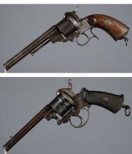 Two Pinfire Revolvers