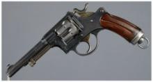 Swiss Model 1882 Schmidt-Rubin Double Action Revolver
