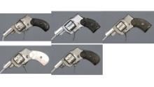 Five Pocket Folding Trigger Double Action Revolvers