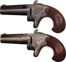 Pair of Colt Second Model Single Shot Derringers