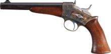 U.S. Remington Army Model 1871 Rolling Block Single Shot Pistol