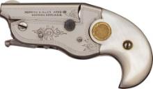 Hopkins & Allen Vest Pocket Derringer Pistol with Pearl Grips