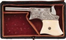 Engraved E. Remington & Sons No. 1 Vest Pocket Pistol