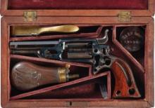 Cased Cutaway Colt Model 1855 "Root" Percussion Pocket Revolver