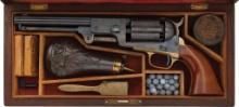 Cased 8 Inch Barrel Colt Third Model Dragoon Percussion Revolver