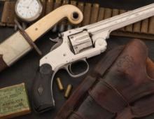 Smith & Wesson New Model No. 3 Target Inscribed to Henry Thwing