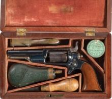 Identified Cased Civil War Colt Model 1855 "Root" Revolver