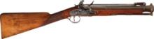 Flintlock Brass Barrel Blunderbuss with Snap Bayonet by Collis