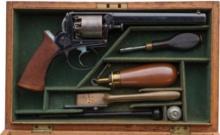 Cased Engraved Deane, Adams & Deane Double Action Revolver