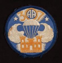 307th Airborne Engineer Battalion Patch, Certificate