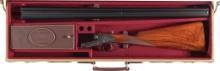 Engraved Hussey Ltd. Imperial Ejector Double Barrel Shotgun