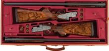 Cased Pair of Factory Engraved Beretta SO6EELL Shotguns