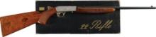 Engraved Belgian Browning Grade II .22 Auto Rifle with Box