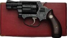 Engraved Smith & Wesson .38 Chiefs Special Revolver
