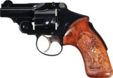 Smith & Wesson 38 Safety Hammerless 5th Model Revolver