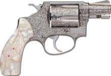 Weldon Bledsoe Engraved Smith & Wesson Model 60 Revolver