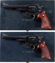 Consecutive Pair of Smith & Wesson .44 Magnum Revolvers
