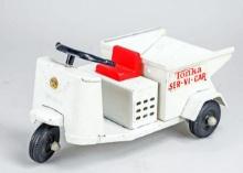 Tonka SER-VI-CAR 3 Wheeled Dump Cart, Ca. 1960's