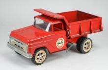 Tonka Red Hydraulic Dump Truck, Ca. 1960's