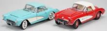 1956/57 Franklin Mint Precision Model Corvettes