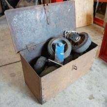 Metal Box of Casters