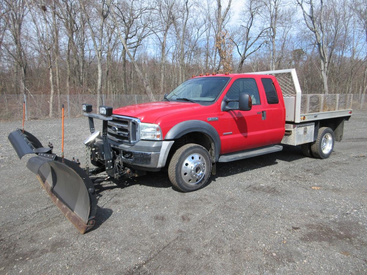 2007 Ford F-550 XLT S/A Flatbed Dump Truck