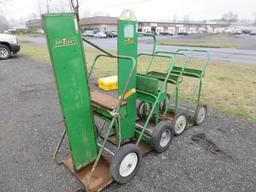 (4) Rolling Torch Carts