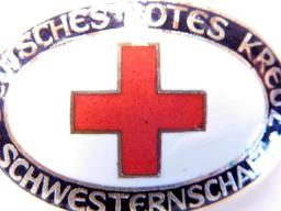 German WWII Red Cross Rotes Kreuz Badge