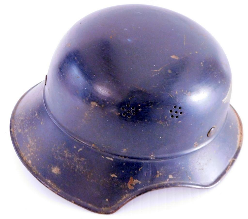 German WWII Luftschutz RLB Civil Defense Helmet